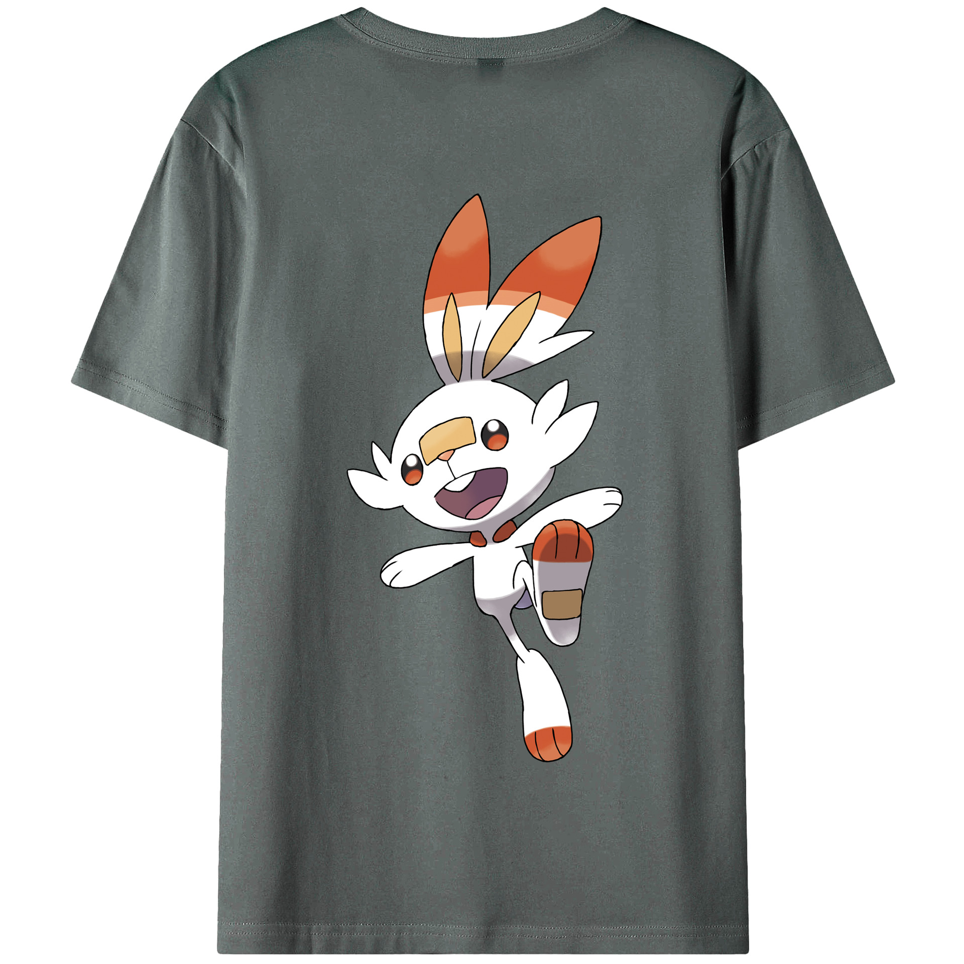 （画像用） ポケットモンスター Pokémon 綿100％半袖Tシャツ（背面プリント）